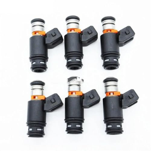 Einspritzdüsen 6 Teile/los Kraftstoff Injektor Für Für VW Für Golf Für Jetta Für Eurovan 2,8 V6 IWP022 805000348303 021906031D 021906031B FJ573 Einspritzdüse
