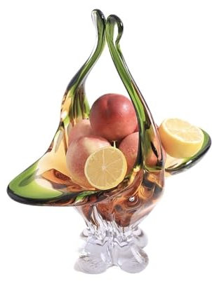 Bols à fruits Grande assiette de fruits en verre, vaisselle en cristal de verre, assiette à dessert décorative, assiette à bonbons de mariage, bol décoratif for salade, fruits, légumes, gâteau, bonbon