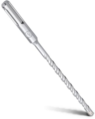 MOXPIFY SDS Plus Bohrer 6x160mm Betonbohrer Steinbohrer Hammerbohrer | 4 Hartmetall Schneiden, Doppelwendel, Naturstein, Steinbohrer lang