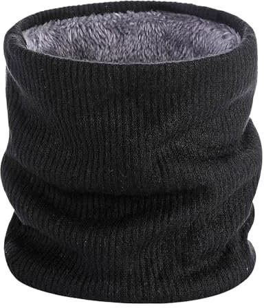 Neck Warmer, Neck Warmer Thermal Snoods, Unisex Thick Winter Cold Weather, Motorcycle Snoods for Men, Seamless Neck Scarf, Multifunctional Headwear Neck Gaiter for Cycling Motocycle Sports