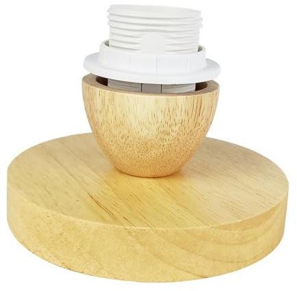 perfk Base per lampada da soffitto, portalampada di ricambio per lampada da ufficio, per illuminazione di scantinati, cucine, case, officine, Style B