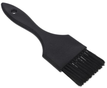 Hohopeti Pennello per Tintura Capelli Professionale Nero Spazzola Parrucchiere con Manico Ergonomico Applicatore Colore Resistente e Facile da Pulire per Uso Salone e Te
