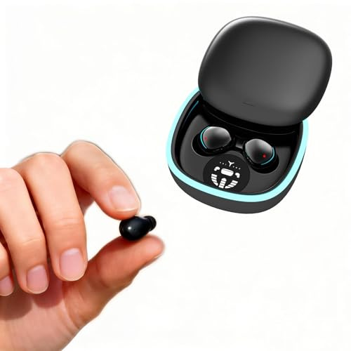 Xmenha Invisibile Piccolo Mini Wireless Bluetooth Auricolari Per Piccole Orecchie Sonno Basso Profilo Piccolo Discreto Nascosto Auricolari Per Lavoro Auricolari Invisibili Cuffie Tonalità Pelle