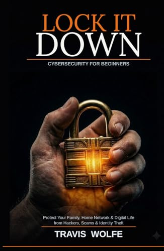 Lock It Down: Cybersecurity for Beginners: How to Protect Your Family, Home Network, and Digital Life from Hackers, Scams, and Identity Theft