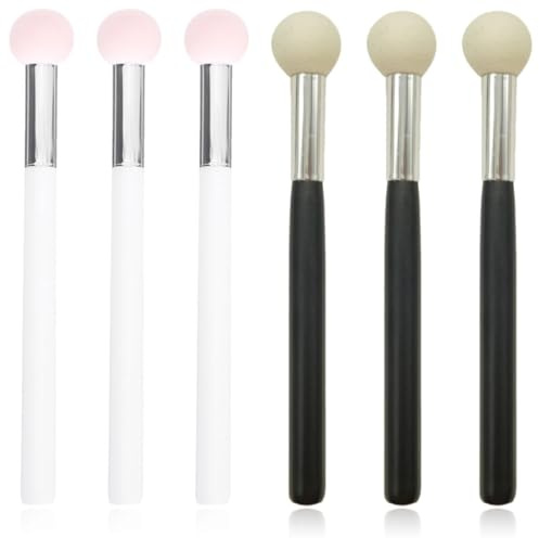 GALPADA 6 Pezzi Spugne Make Up Testa Funghi per Viso Pennello Correttore in Spugna Morbida e Confortevole per Donne