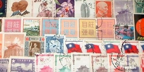 Prophila Collection China-Taiwán 50 Varios Sellos Taiwán & Formosa (Sellos para los coleccionistas)