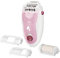 Calor Silence Soft Epilateur, 24 pinces précision, Ultra silencieux, Technologie microcontact, 3 accessoires, Fabriqué en France EP5620C0