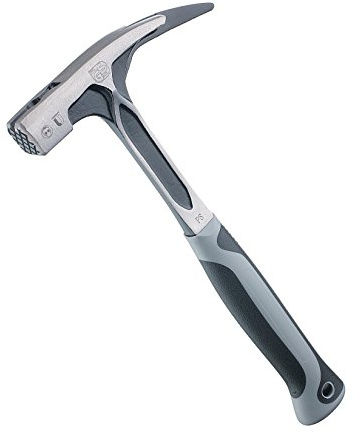 Ruthe 6006041019 Latthammer VPA/GS mit Vollstahlstiel, 600 g, grau/schwarz