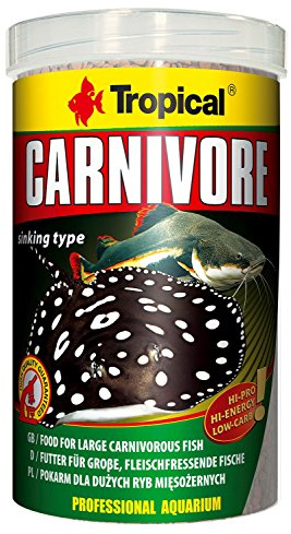 Carnivore 500ml / 300g - Alimento para Grandes Peces Depredadores