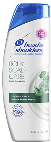 Head & Shoulders Itchy Scalp Care with Eucalyptus Anti-Dandruff Shampoo 13.5 Fl Oz (Pack of 2)