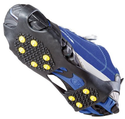 Nortec Carpe rutschfeste Ultra-leichte Street Made in Italy für Stadtspaziergang auf EIS und Schnee, rutschfeste Vorrichtung für Schuhe mit Tasche