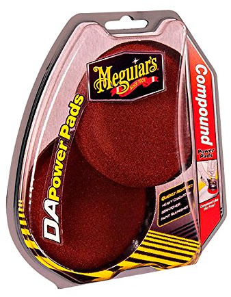 Meguiar's G3507INT DA Power Pads Compound Polierpad, hart (2-er Pack)