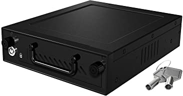 RaidSonic Icy Box Case Esterno per HDD 2.5/3.5, SATA, Nero