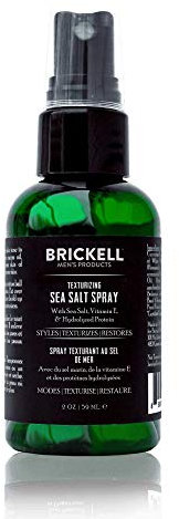 Brickell Men's Texturizing Sea Salt Spray for Men, Natural & Organic, Alcohol-Free, Lifts and Texturizes Hair for a Beach or Surfer Hair Style, 59 ml