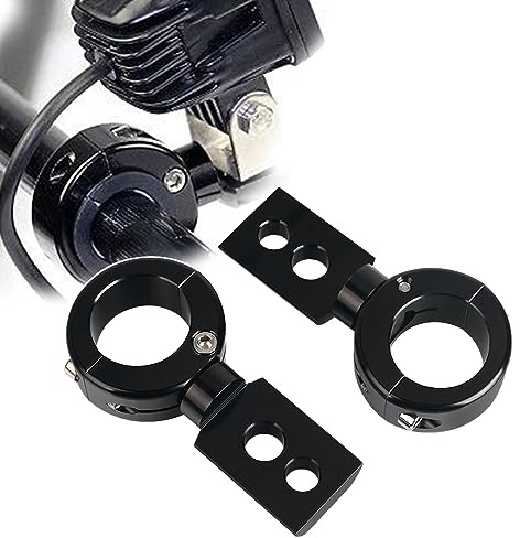 YIEBA 6pcs Bull Bar Holder Fog Light Headlight Universal Clamp Mount 22 mm 25 mm 28 mm for Car Motorcycle Crash Bar Protection Motorcycle Accessories