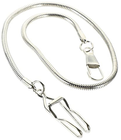 VALICLUD 2st Taschenuhrkette Antike Tasche Silberanhänger Für Männer Mann Halskette Taschenuhrhalter Mechanische Uhrenkette Halskette Für Männer Legierung Aufsteckbar Dekorative Kette
