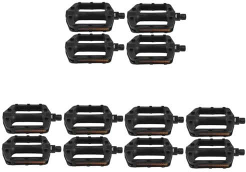 Toddmomy 6 Paare Fahrradpedal Straße Sportfahrrad Fahrrad Fußstütze Fahrrad für Kinder Mini-Fahrrad Plattformpedale Faltrad Kinderfahrräder Heimtrainer MTB-Pedale Zubehör rutschfest Plastik