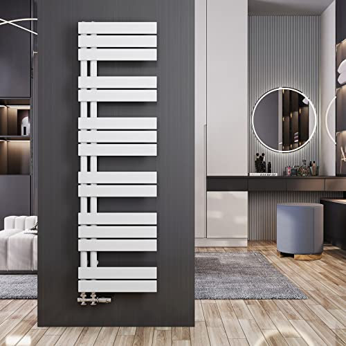 Radiatori da Bagno Radiatore scaldasalviette Piatto 138x40cm Pannello radiatore Bianco Radiatore scaldasalviette Design Connection
