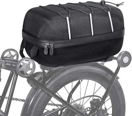 London Craftwork 10L Heckträger Hard Bag für Brompton Dagon Birdy Tern