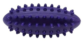 Massageball, PVC-Wirbelsäulenmassagegerät, tragbar, Mini-Fitness-Fußmassageball, Tiefenmuskelentspannung, Faszienball (lila, 1 Stück)