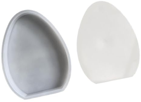 YHAILI Molde de huevos de Pascua, moldes de silicona, moldes de yeso, moldes de adorno, moldes de fundición, moldes de velas, suministros de manualidades