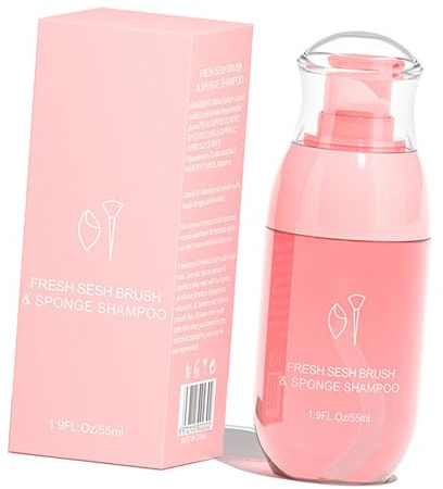 Quick Cleaning Solution In A 55ML Bottle For Maintaining Hygiene Of Makeup Accessories And Tools Brush Cleaning Solution Gentle Helper