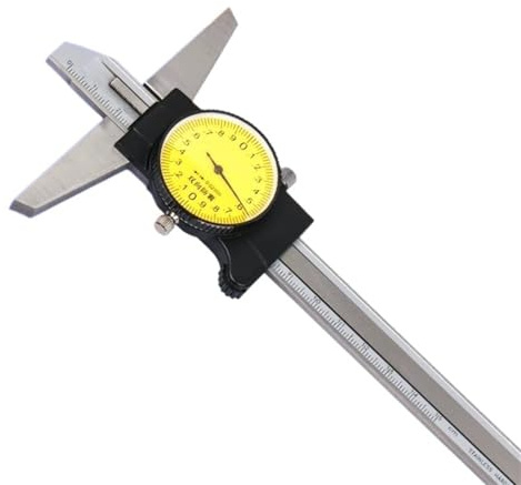 Calibre de profundidad Calibrador Vernier de profundidad de 0-150-200-300 mm, micrómetro de acero inoxidable, herramientas de medición(0-300mm)