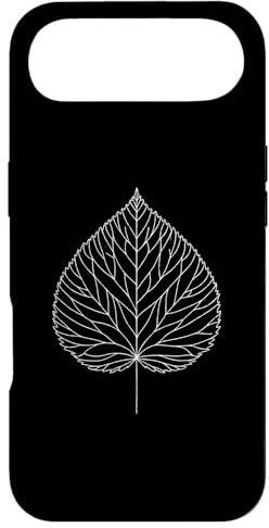 Hornbeam Leaf Line Art Botanist Case for iPhone Air