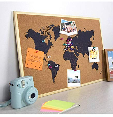 Out of the blue Korktafel Weltkarte, ca. 40 x 60 cm