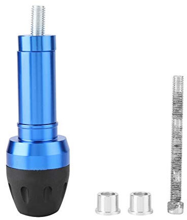 Fydun Protezioni Anticaduta Motorcycle Frame Slider Falling Crash Protector Accessori per Protezione del Motore (Blu)