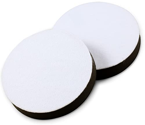 SPEEDWOX 5 Haken und Schlaufe weicher Schaumstoff-Polierpad 22 mm dick weiche Dichte Schnittstellen-Pad 2 Stück