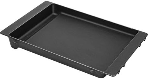Denmay Plaque de cuisson en fonte rectangulaire de 44 x 30,5 cm pour Weber Spirit I II 300 Série E310 E320 E330, S310 S320 S330, plaque en fonte de rechange pour Weber 7638 7598 6790, Noir