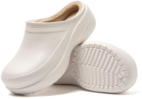 JOMIX Sabot Fourrure Femme Sabots Medical Femme Sabot Orthopédique Pantoufles Anatomiques Caoutchouc Travail Sanitaire Hôpital Cuisine