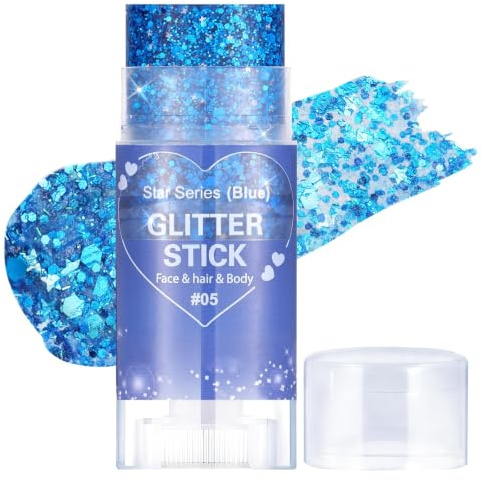 Prreal Paillettes Visage, Gel Paillettes Cheveux Pour Accessoires