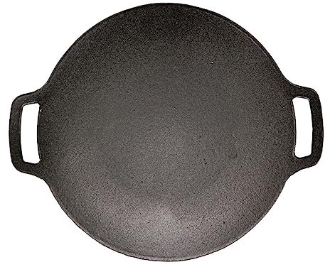 VICASKY Piastra per barbecue in ghisa, versatile per esterni, da campeggio, a induzione