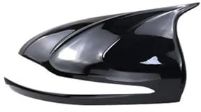 BAFAFA Seitenspiegelkappe Auto Spiegelkappen Für Für W205 Für W213 Für X253 CE Für GLC Für GLA Für GLB Klasse Carbon Faser Auto Seite rückspiegel Abdeckung Shell(1pc Black)