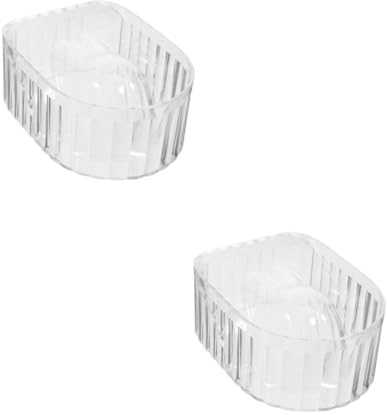 CANIGHT 2 Stück Hand Einweichschalen, Nagel Dip Entferner, Soak Off Maniküreschalen Zum Einweichen Von Gel Nagellack Entfernung, Gel Nagel Einweichschalen, Nagelschalen, Einweichen Von