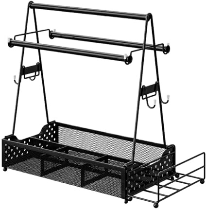 Picknick Caddy Organizer,Picnic Caddy Organizer Grillredskap för förvaring