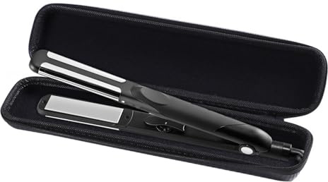 LRXIYODE Estuche Para Plancha De Pelo Portátil, Bolsa De Almacenamiento Eva Resistente a Impactos, Tamaño Compacto, Protección Para Rizador y Peine, Adecuado Para Viajes y Uso Diario