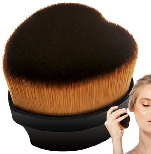 Pinceau Applicateur de Crème Solaire Outil Cosmétique Sécurisé pour Anti- | Brosse Pour Crème Solaire Poudre Fluide Correcteur Et Fard À Joues pour Poudre Liquide Crème Blush Idéal pour