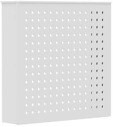 Modernt kylarskydd – snyggt värmeskåp med vertikala lameller för vardagsrum, sovrum, kontor, hall (100 cm x 89 cm x 20 cm)