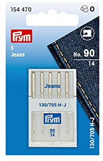 Prym - Prym (90-14) Jeans Sömnad Maskin Nålar - 5 Nålar