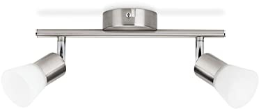 Philips LED Decagon Faretto a LED, Luce Bianca Naturale, Nichel