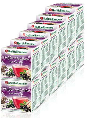 Bad Heilbrunner Heißer Holunder mit Aronia 12er Pack