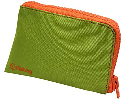 diabag Sunny Diabetiker Tasche Klein (15 x 11 x 5 cm) Nylon Grün/Orange, 231-6