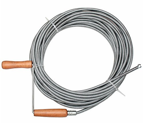 Flexible de nettoyage pour tuyaux spirale de nettoyage nettoyeur de tuyau spirale 3 m D. 9 mm