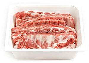 Costine di maiale, carne fresca 100% italiana, perfetta per grigliate, Salumi Pasini, vaschetta 2kg