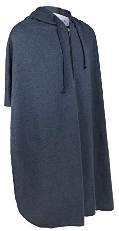 #N/A Rollstuhl gefütterte Poncho mit Kapuze, Schutz, Wieder verwendbar, Wind dicht abdeckungen Knie Schutz - Violett Weibliche