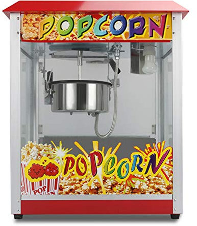GLJTUO Máquina De Palomitas De Maíz Eléctrica Comercial, Calidad Profesional De Alto Rendimiento, para Cine, Equipo De Palomitas De Maíz, Máquina De Refrigerios para Fiestas