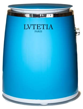 LVTETIA Mini lave linge multifonction 3.5kg de 240W Portable avec Fonction Essorage, Petite taille compact, Capacité de charge 3.5 kg Idéal pour Étudiant, Camping, Camping Car, Petite salle de bain